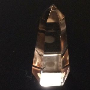 QUARTZ CRYSTAL 6 SIDED OBELISK